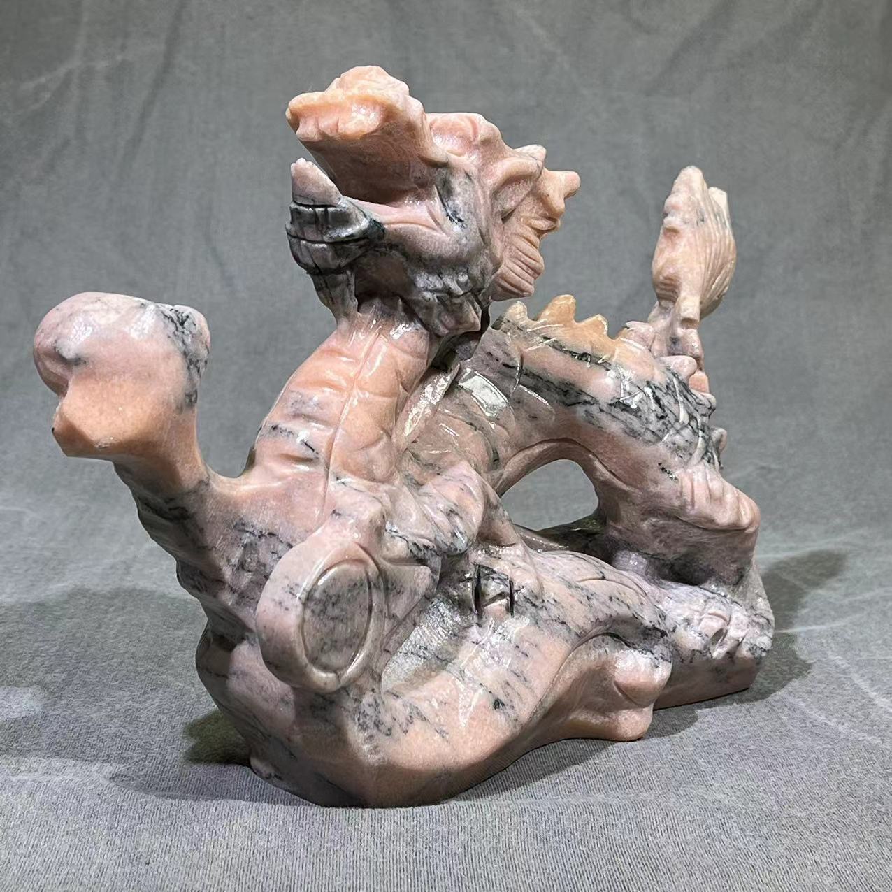 Sunstone Dragon Carving