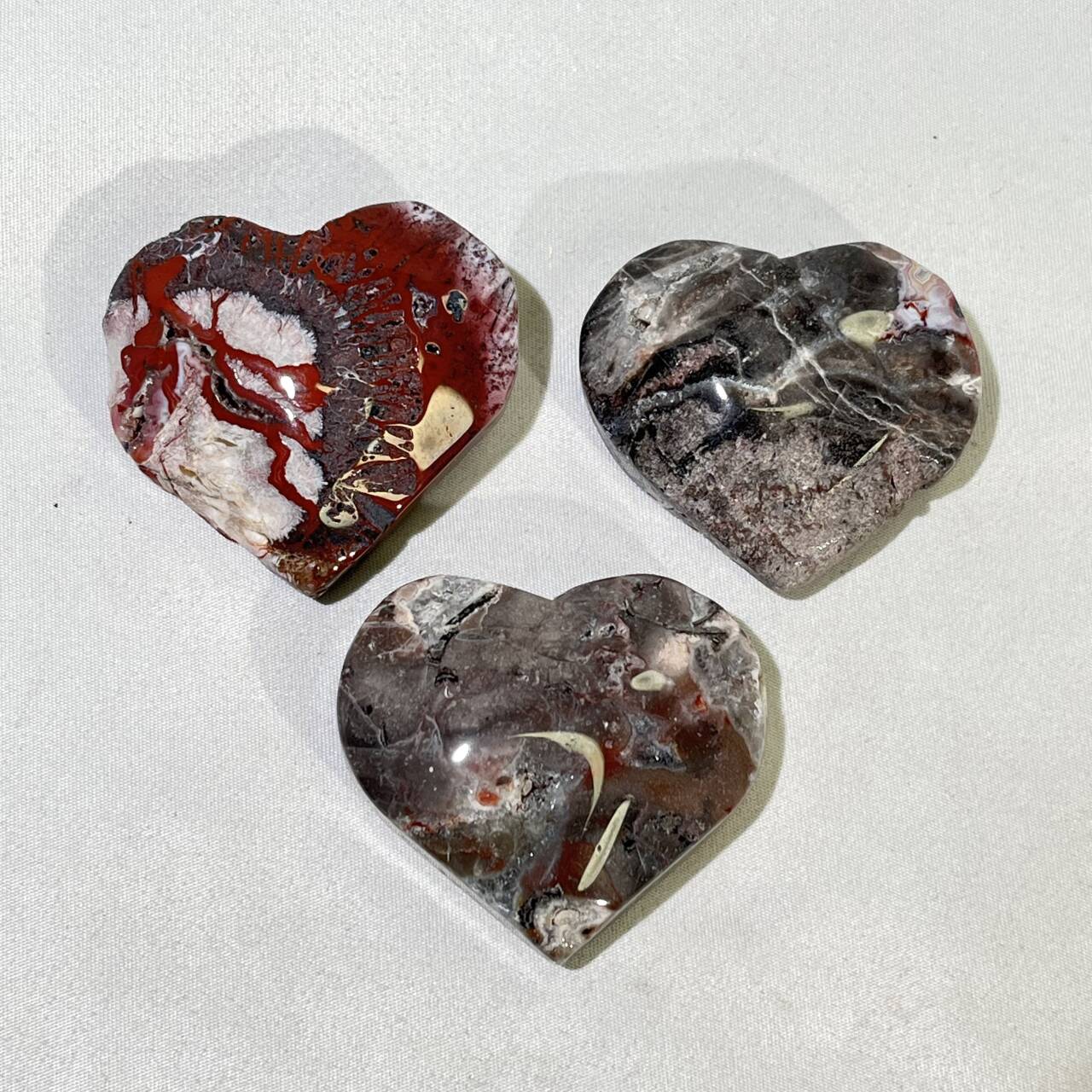 Mexico Crazy Agate Heart