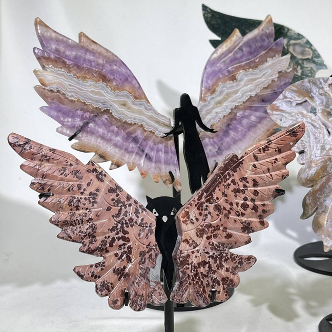 4 Types Butterfly Wing &Devil and Angel &Bat Wing&Angel Wing with Stand