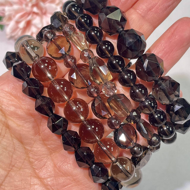 Differnet Style Smoky Quartz Bracelet