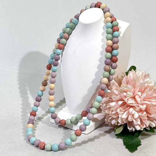 6.5mm Magnesite Bracelet Necklace Bead