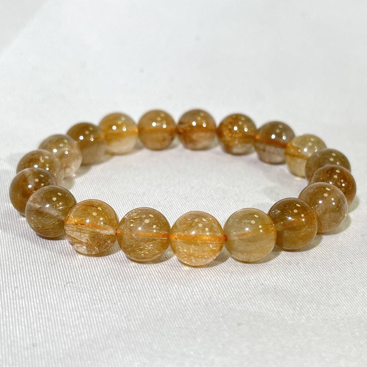 Natural Gold Rutile Bracelet