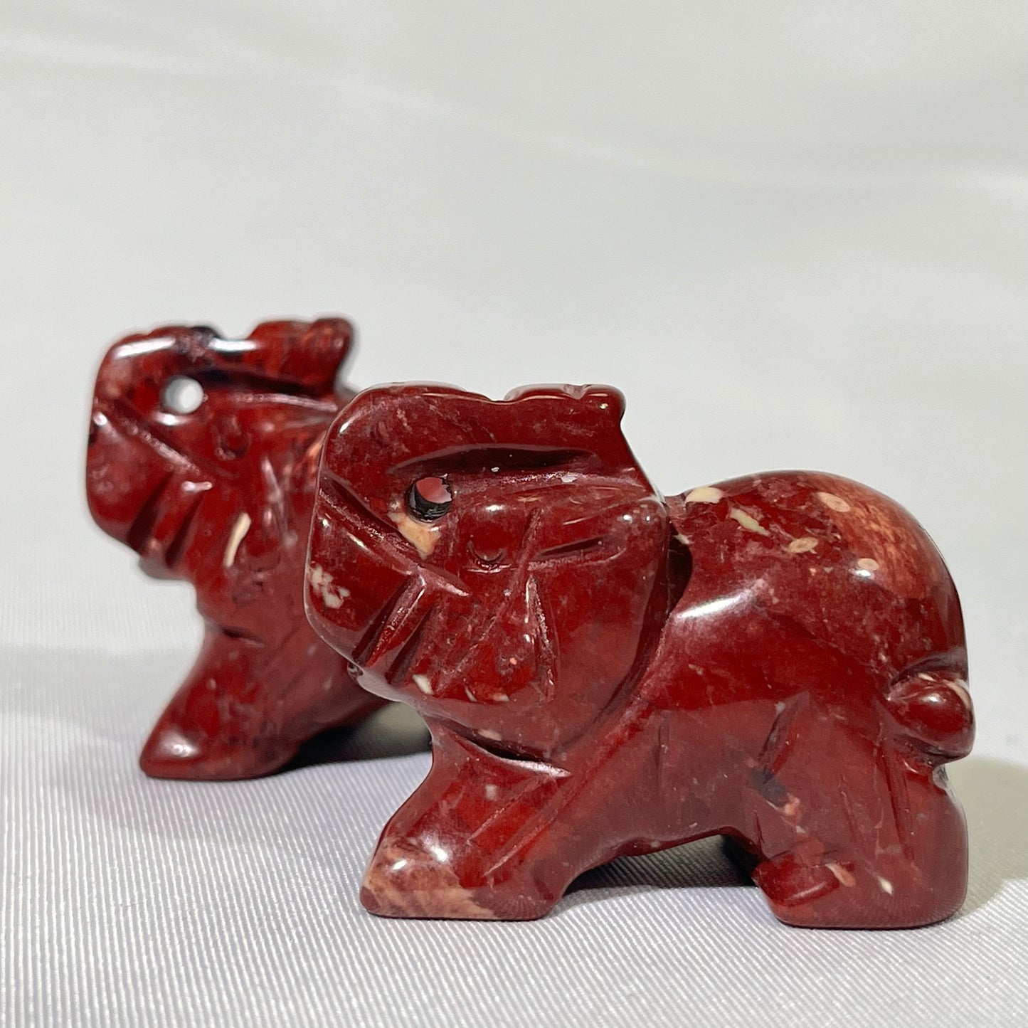 8 Types 1.5' Elephant Crystal Carving Wholesale
