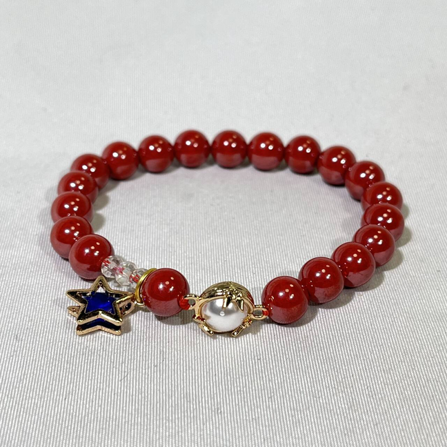 8.3mm Differnet Style Cinnabar Bracelet