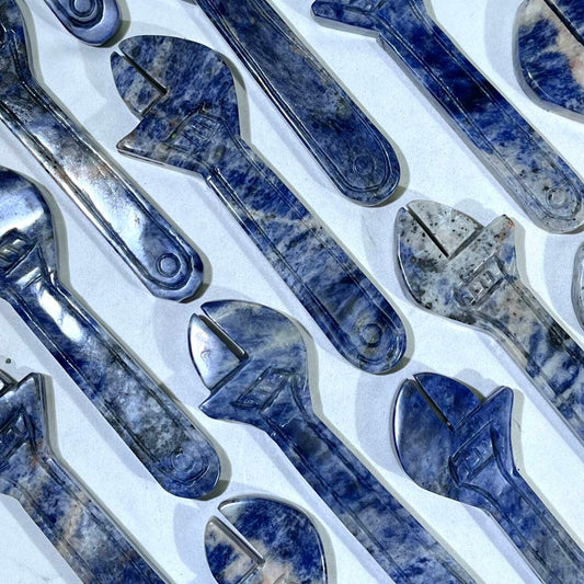 Sodalite Spanner Carving
