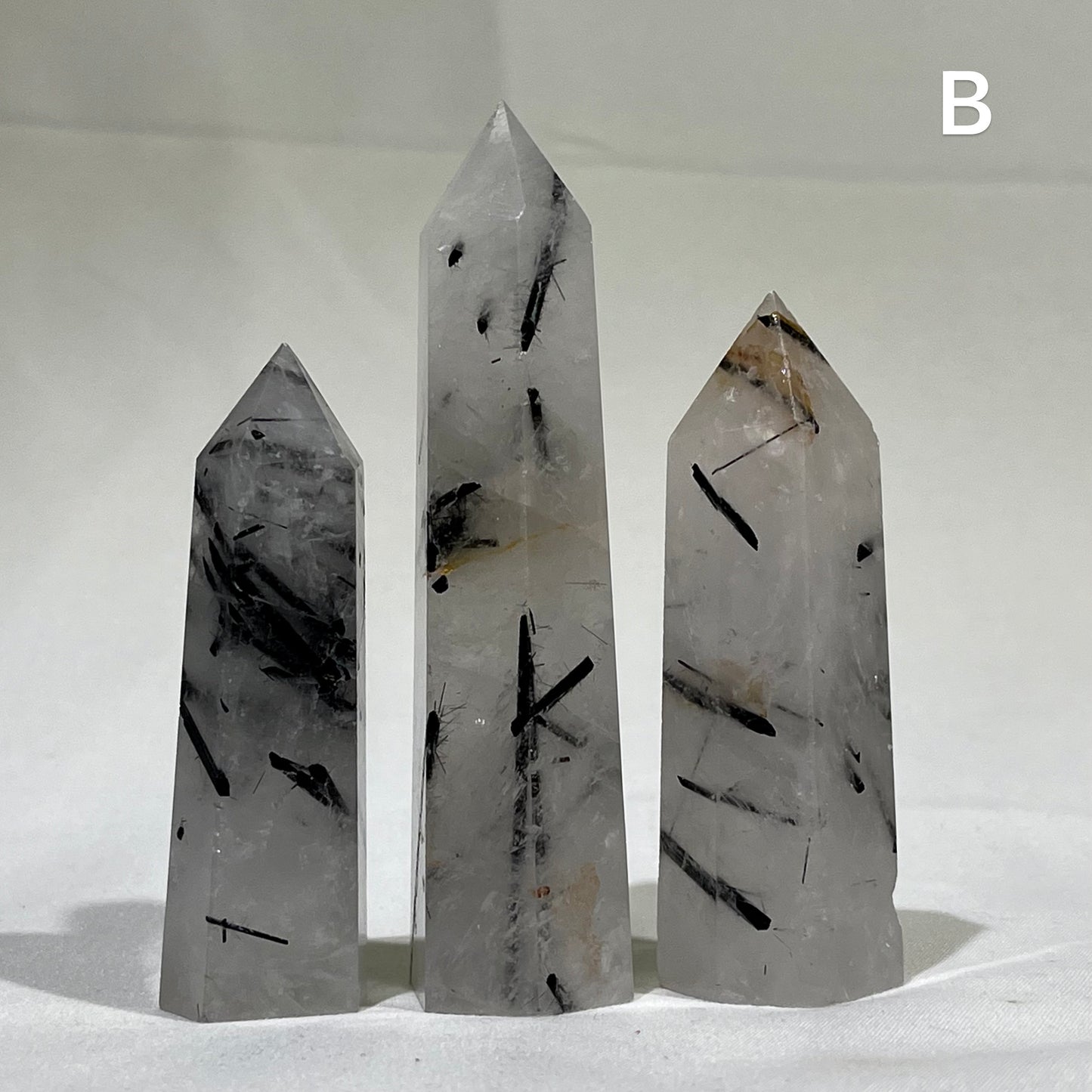 Black Tourmaline Tower Wholesale Point