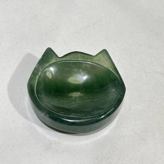 5 Types Fluorite Shell Shape and Flower Shap and Heart and Apple and Cat Bowl