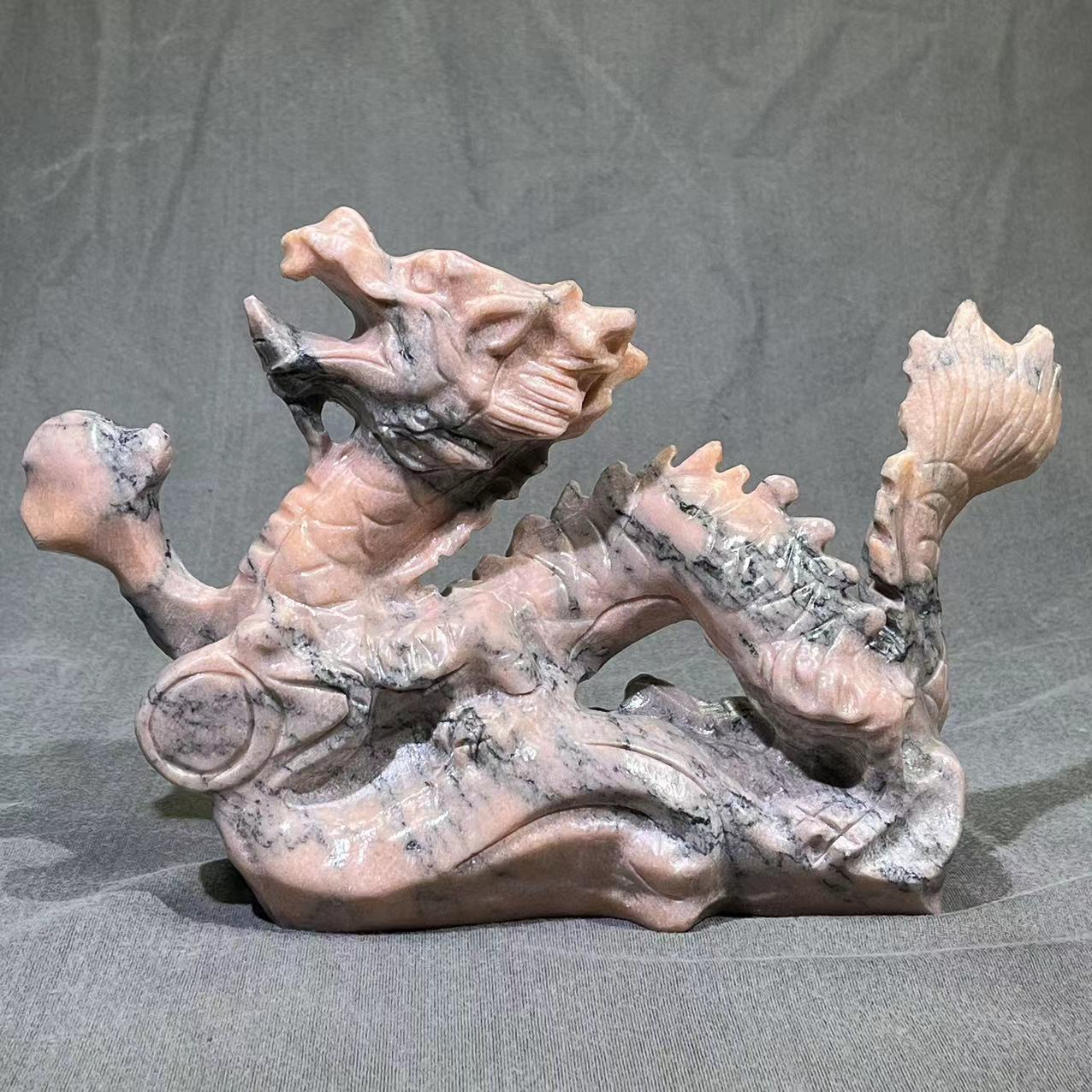 Sunstone Dragon Carving