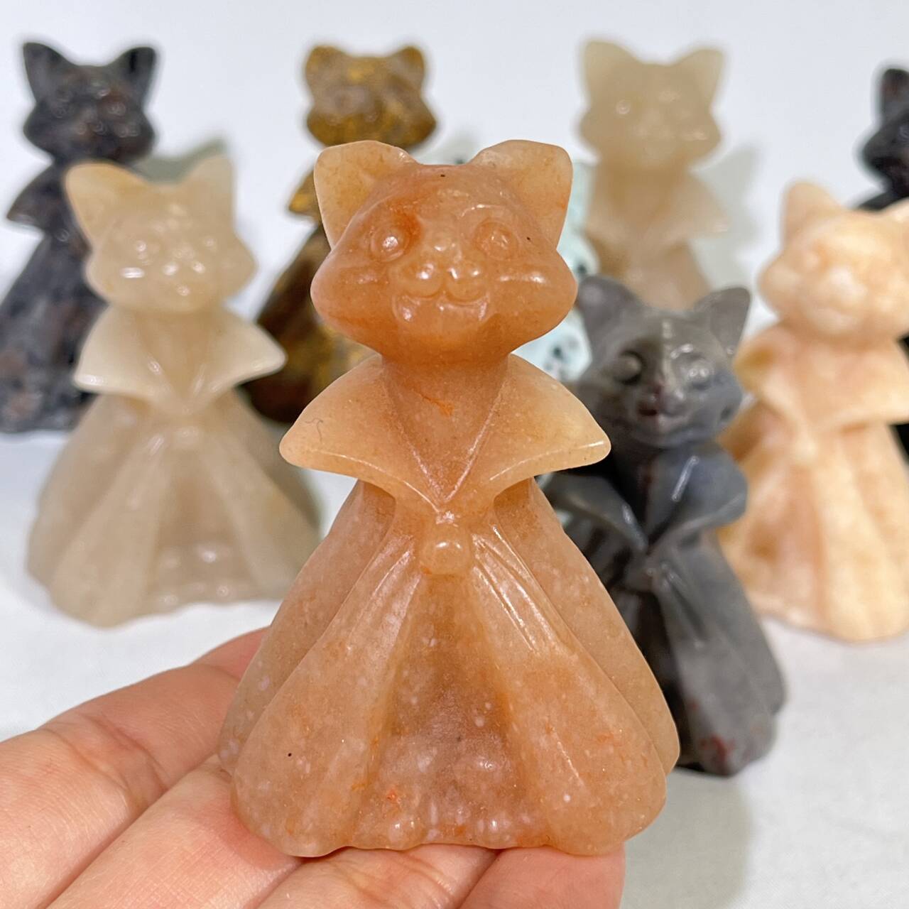 7 Types Princess Cat Carving