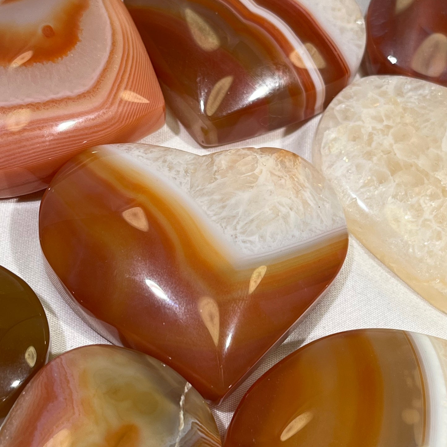 Carnelian Heart Crystal Wholesale