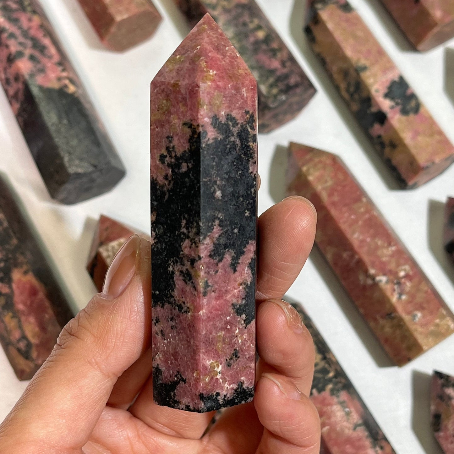 Rhodonite Tower Wholesale Point