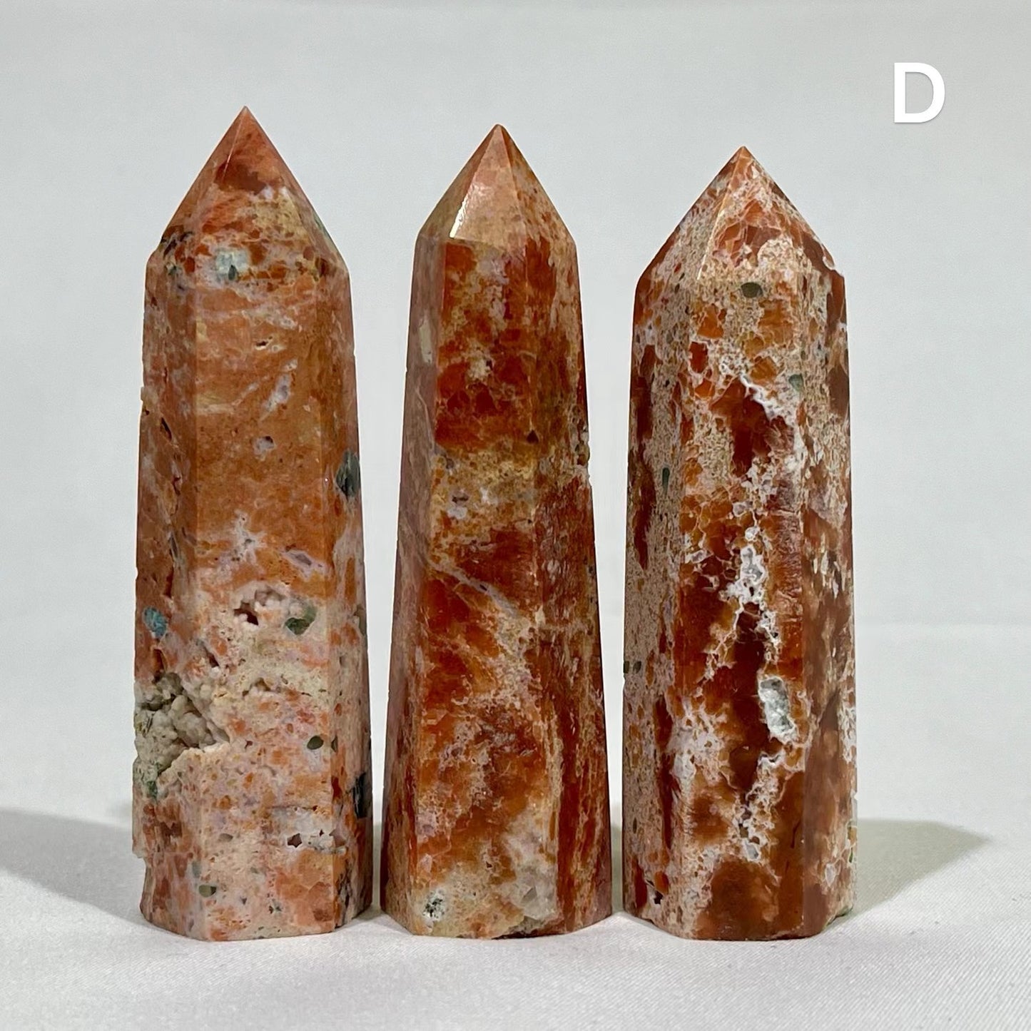 Sunstone with Apatite Tower Wholesale Point