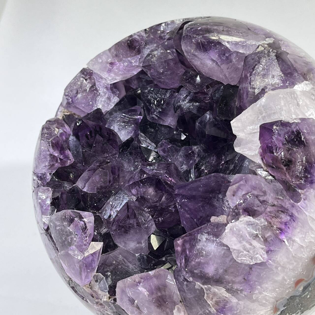 4.6 KG Druzy Amethyst Agate Sphere