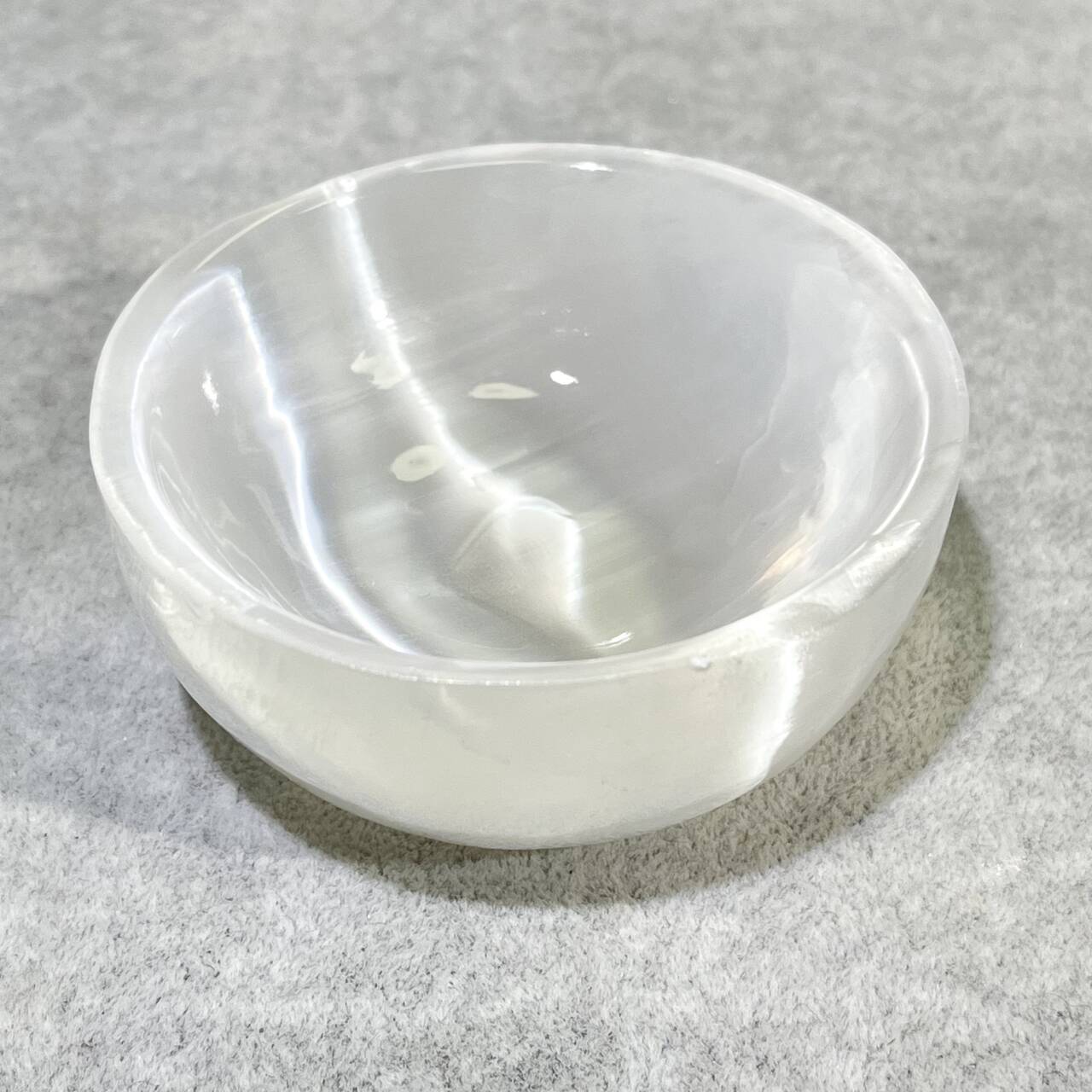 Selenite Candle and Bowl