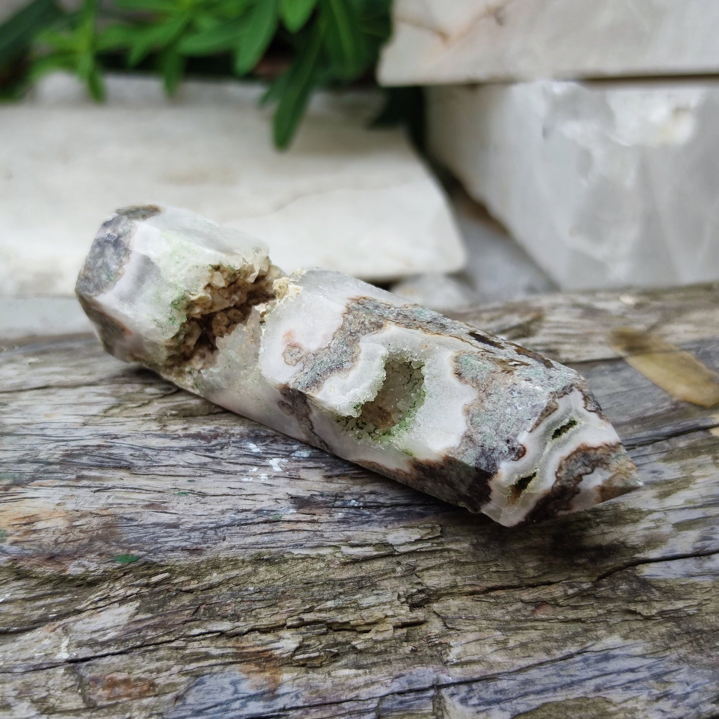 AAA Natural Moss Agate Tower,Moss Agate Point,Agate Point Crystal,Polished Moss Agate Point,Moss Agate Wand,Chakra Tower Point