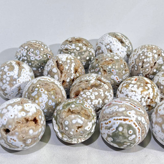 2-2.16' Old Mine Ocean Jasper Sphere