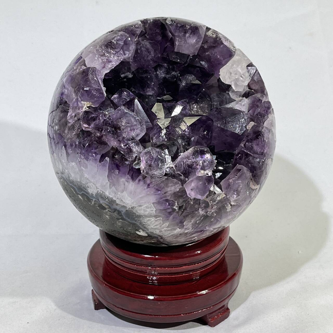 4.6 KG Druzy Amethyst Agate Sphere