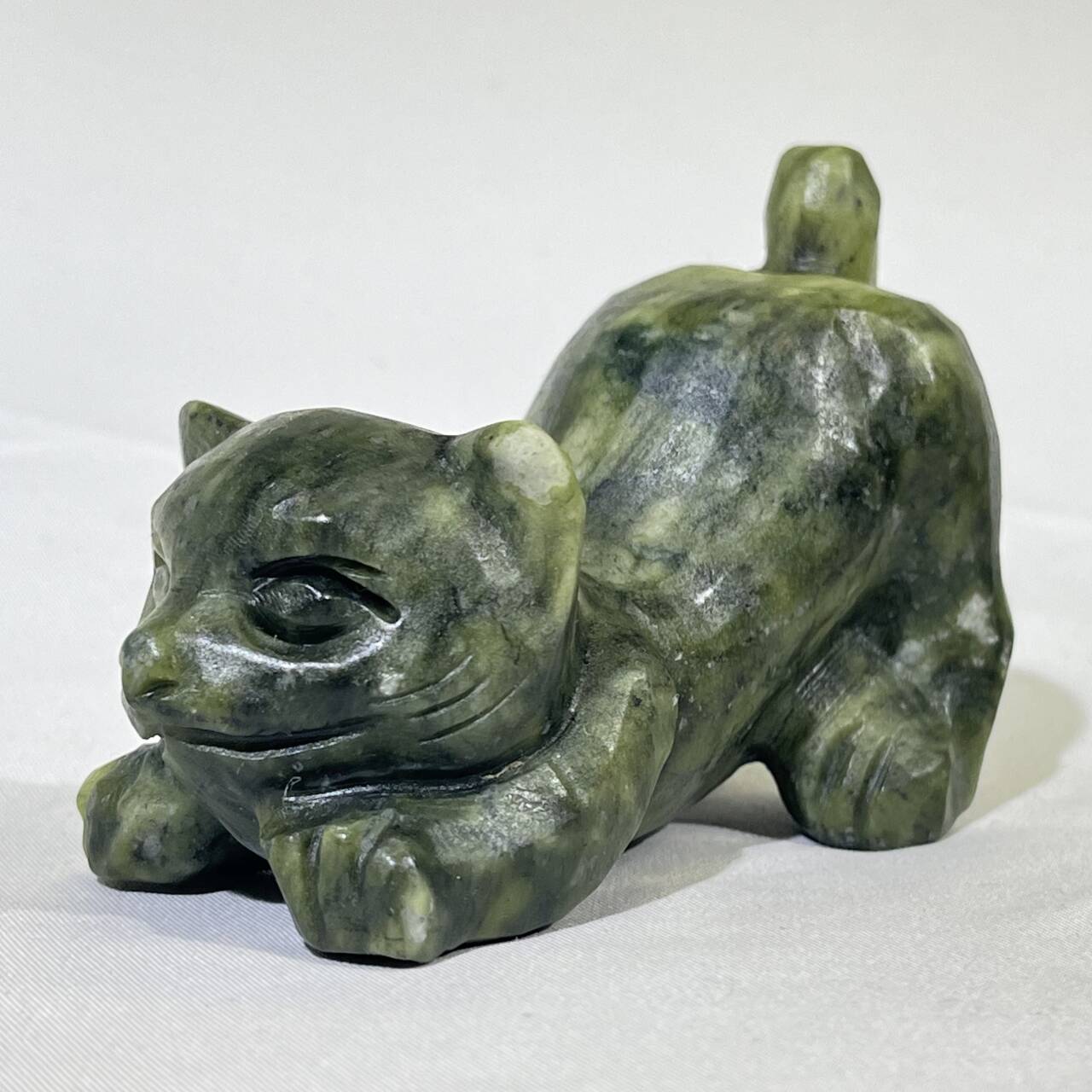 Jade Cat Carving