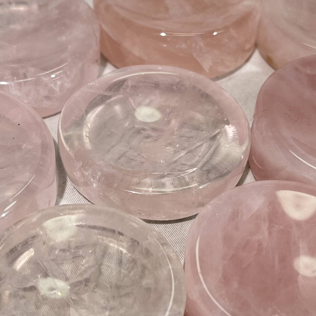 Rose Quartz Round Bowl
