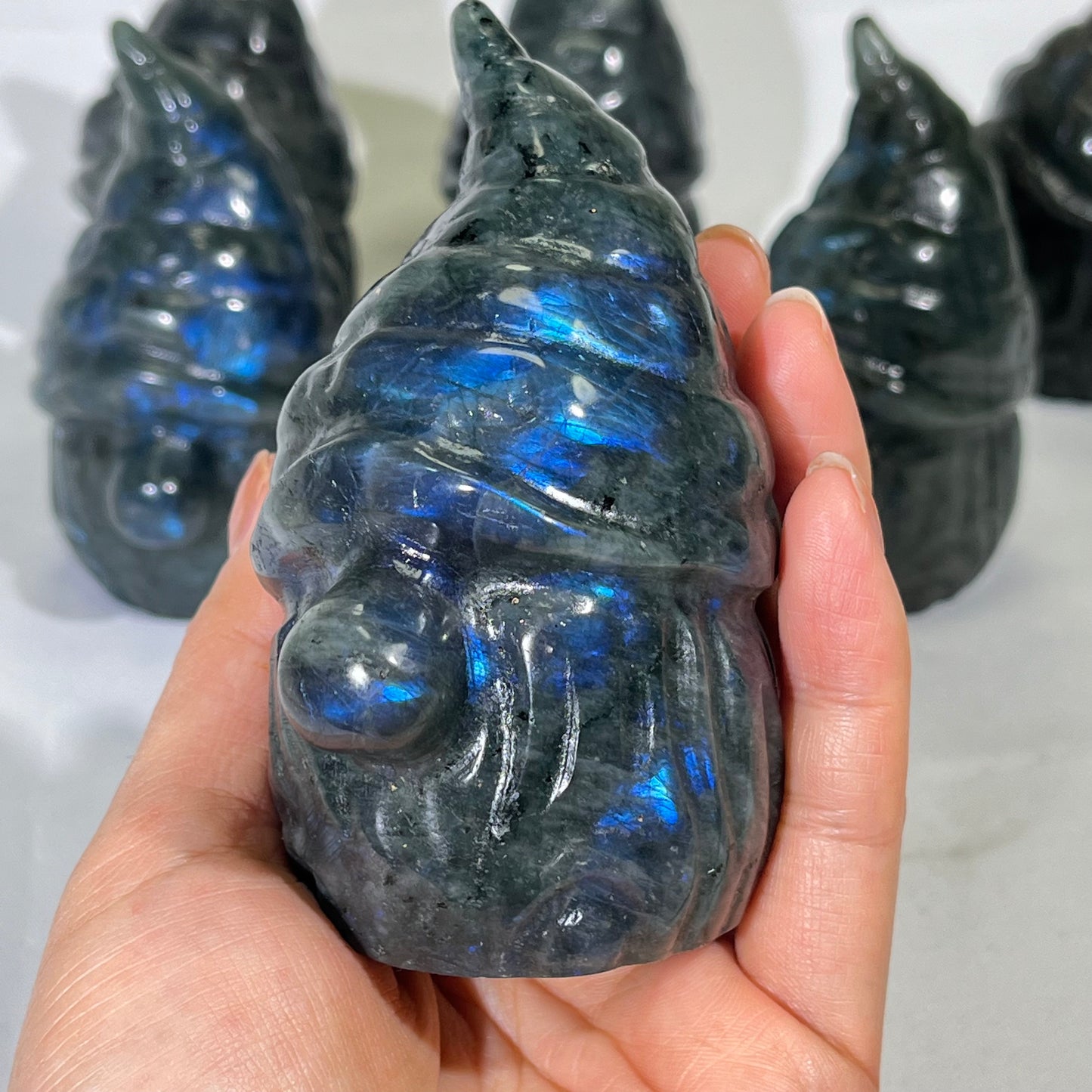 3' Labradorite Gnome Carving