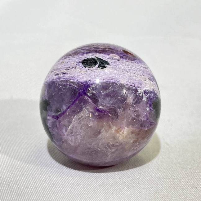 32-42mm Charoite Sphere Crystal Wholesale