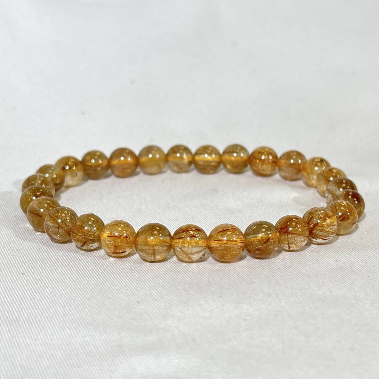 Natural Gold Rutile Bracelet
