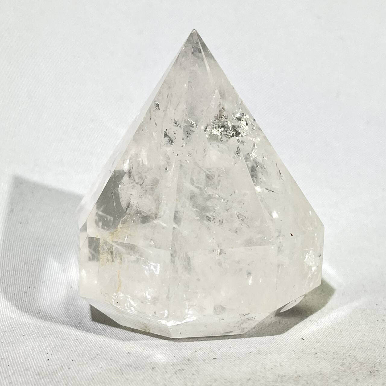 Clear Quartz Diamond Carving