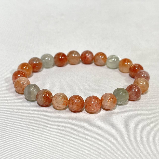High Quality 8-8.5mm Gold Sunstone Bracelet