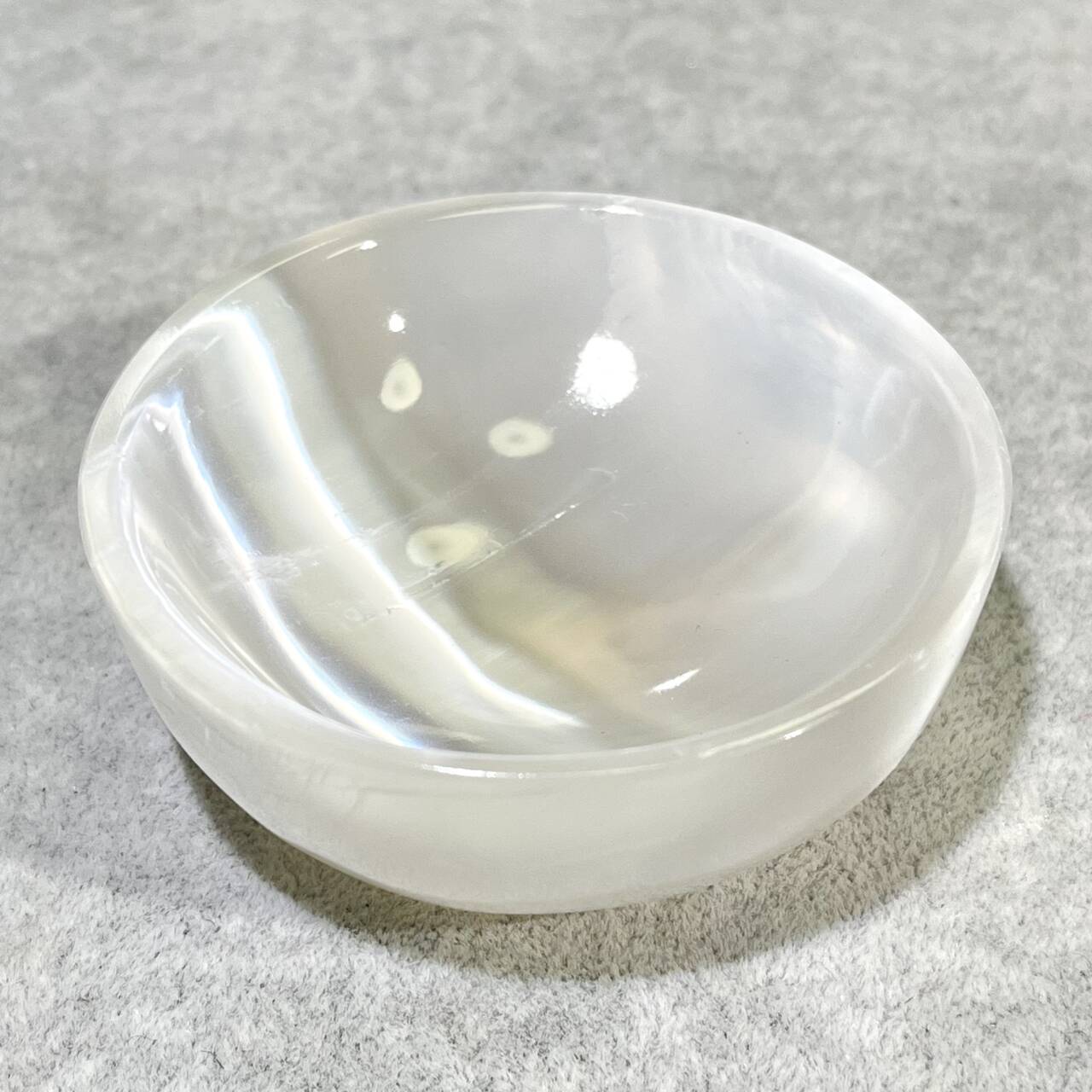 Selenite Candle and Bowl