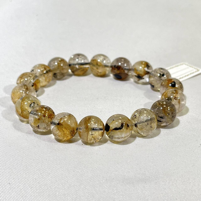 8.8-11mm Skeleton Herkimer Bracelet