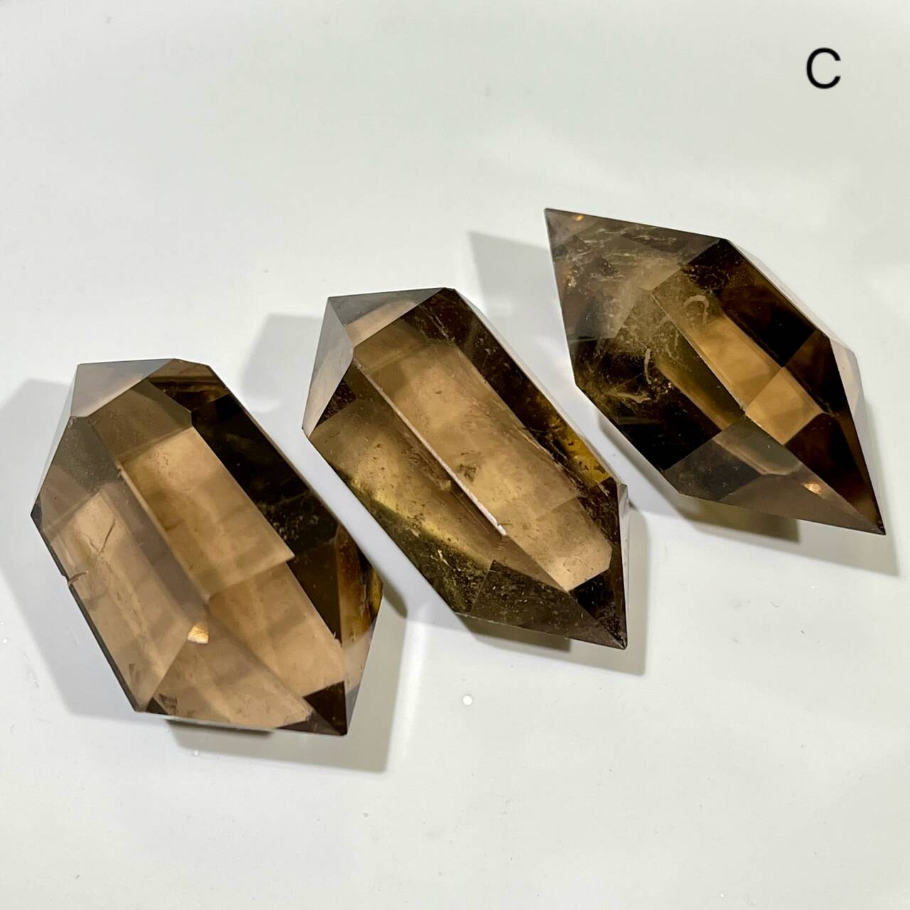1.5' Smoky Quartz Double Point