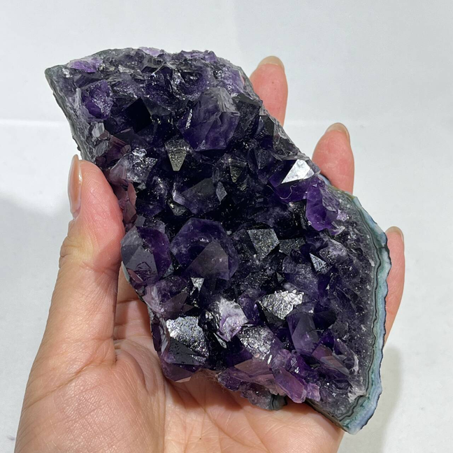 Differnet Shape Amethyst Cluster