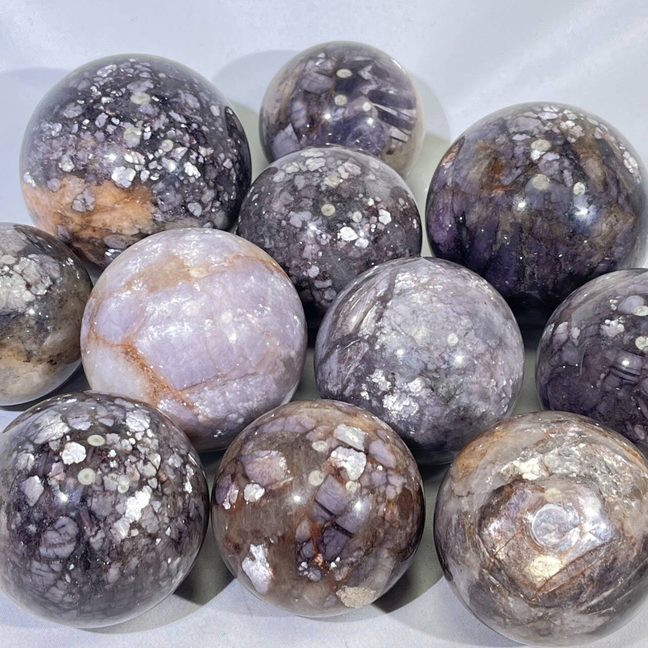 2.6-3.1' Lepidolite Sphere