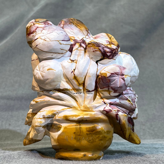 Mookaite Flower Carving