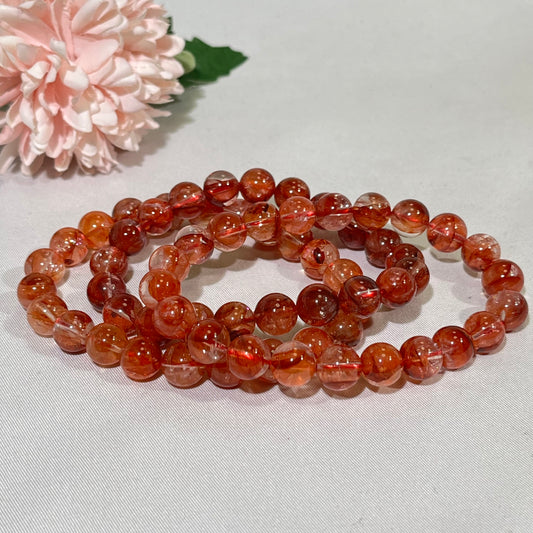 9-11 mm High Quality Fire Quartz Bracelet