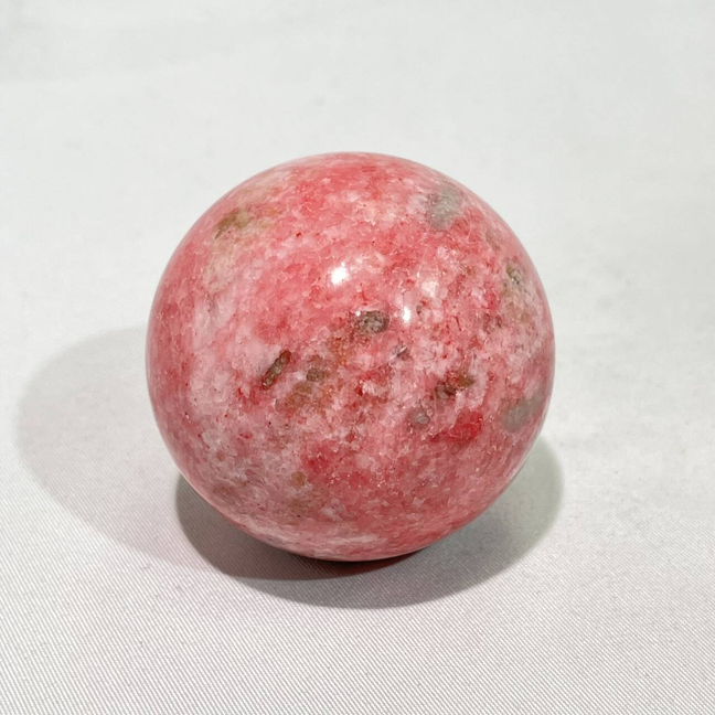 Green and Pink Touramline Sphere