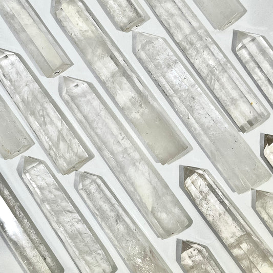 Clear Quartz Tower Wholesale Point