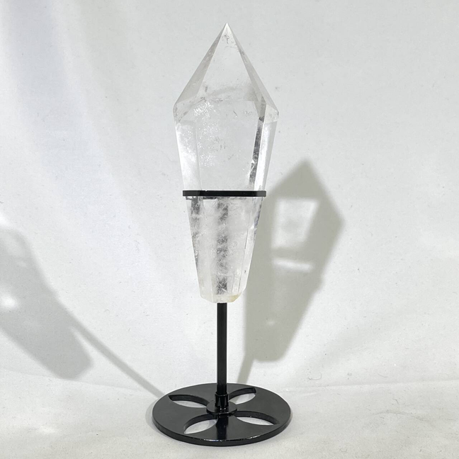 Smoky Quartz Wand with Stand